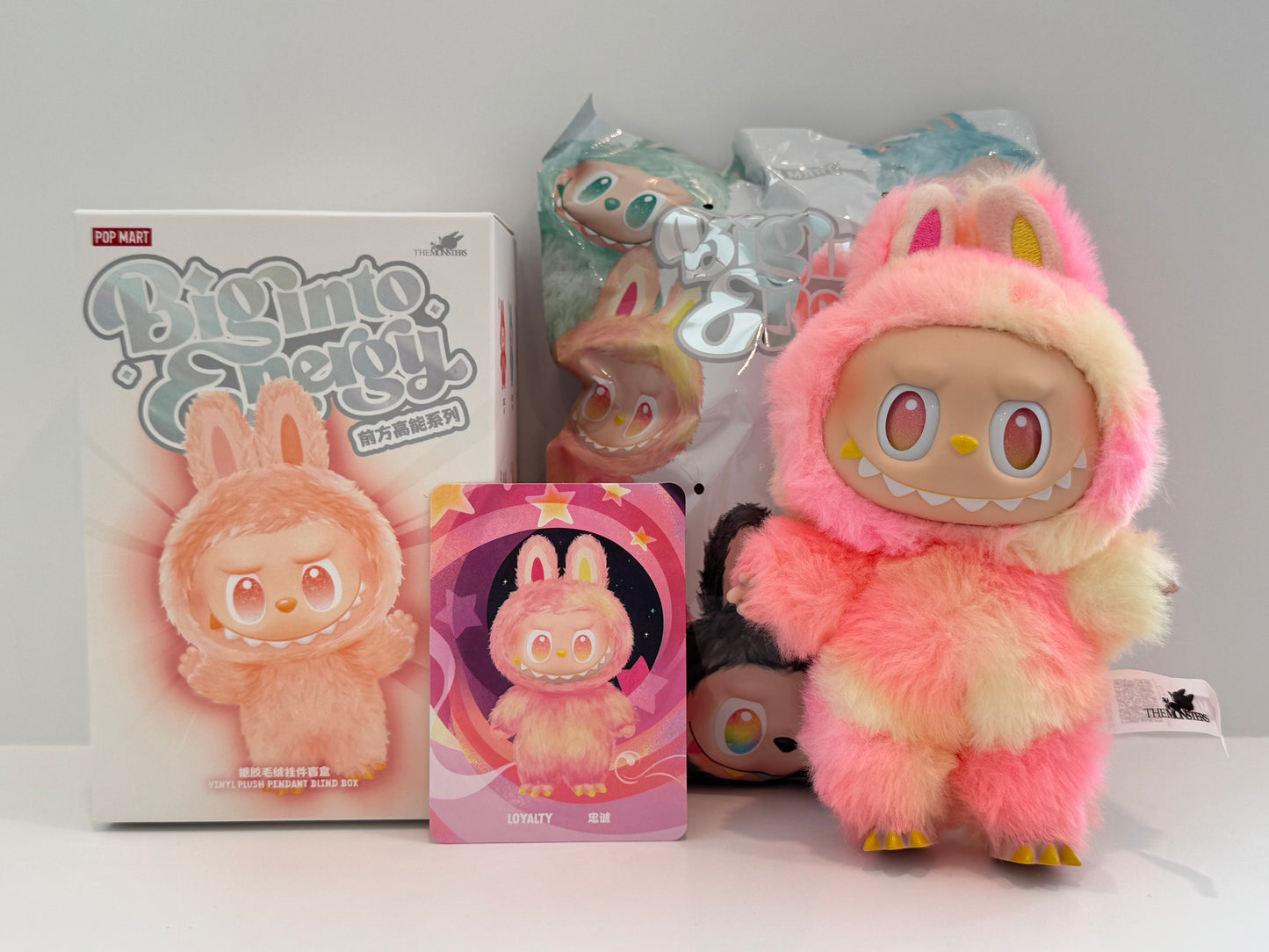 Loyalty - Big Into Energy V3 Labubu (Sealed Bag, Resealed Box)