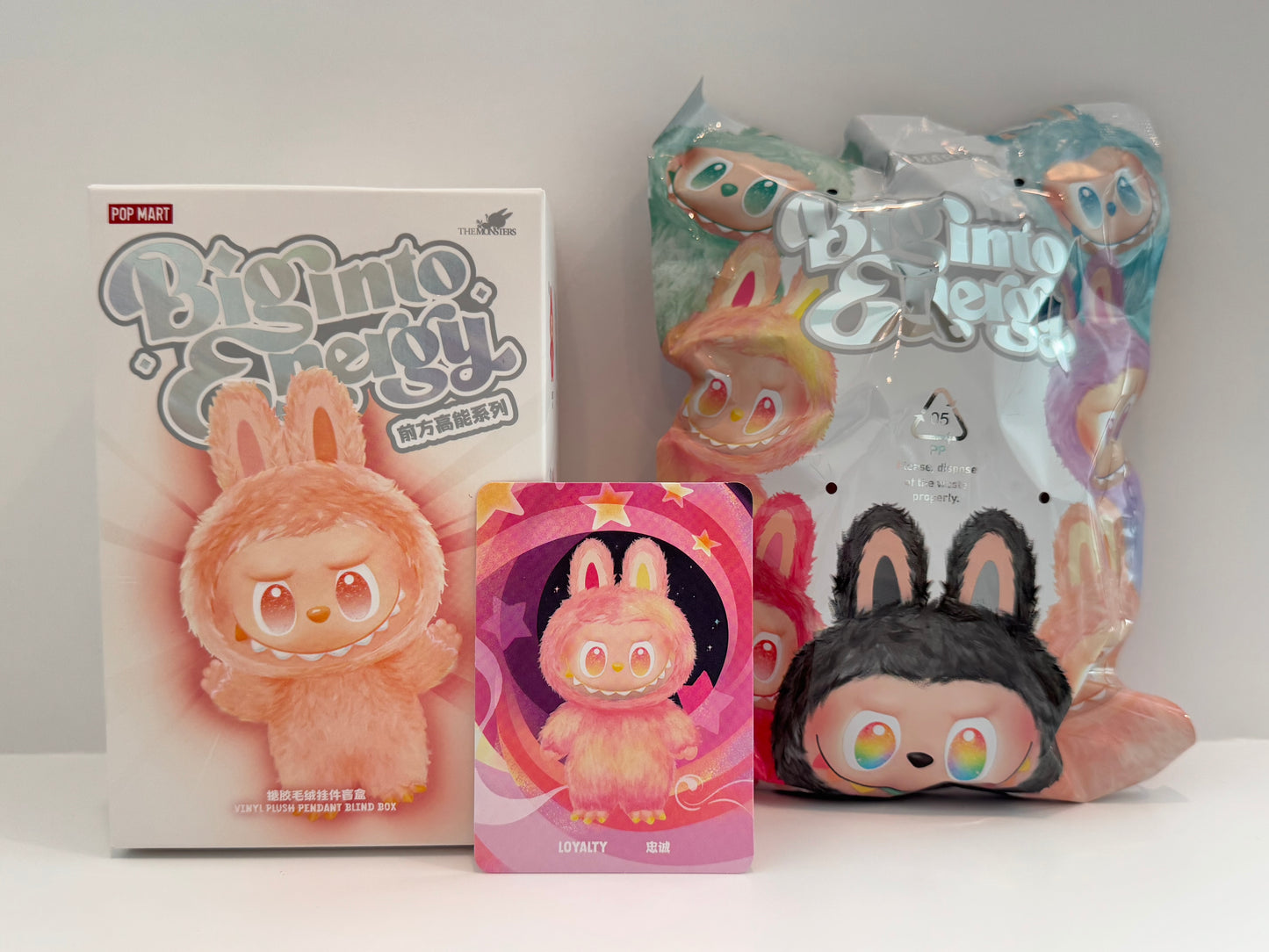 Loyalty - Big Into Energy V3 Labubu (Sealed Bag, Resealed Box)