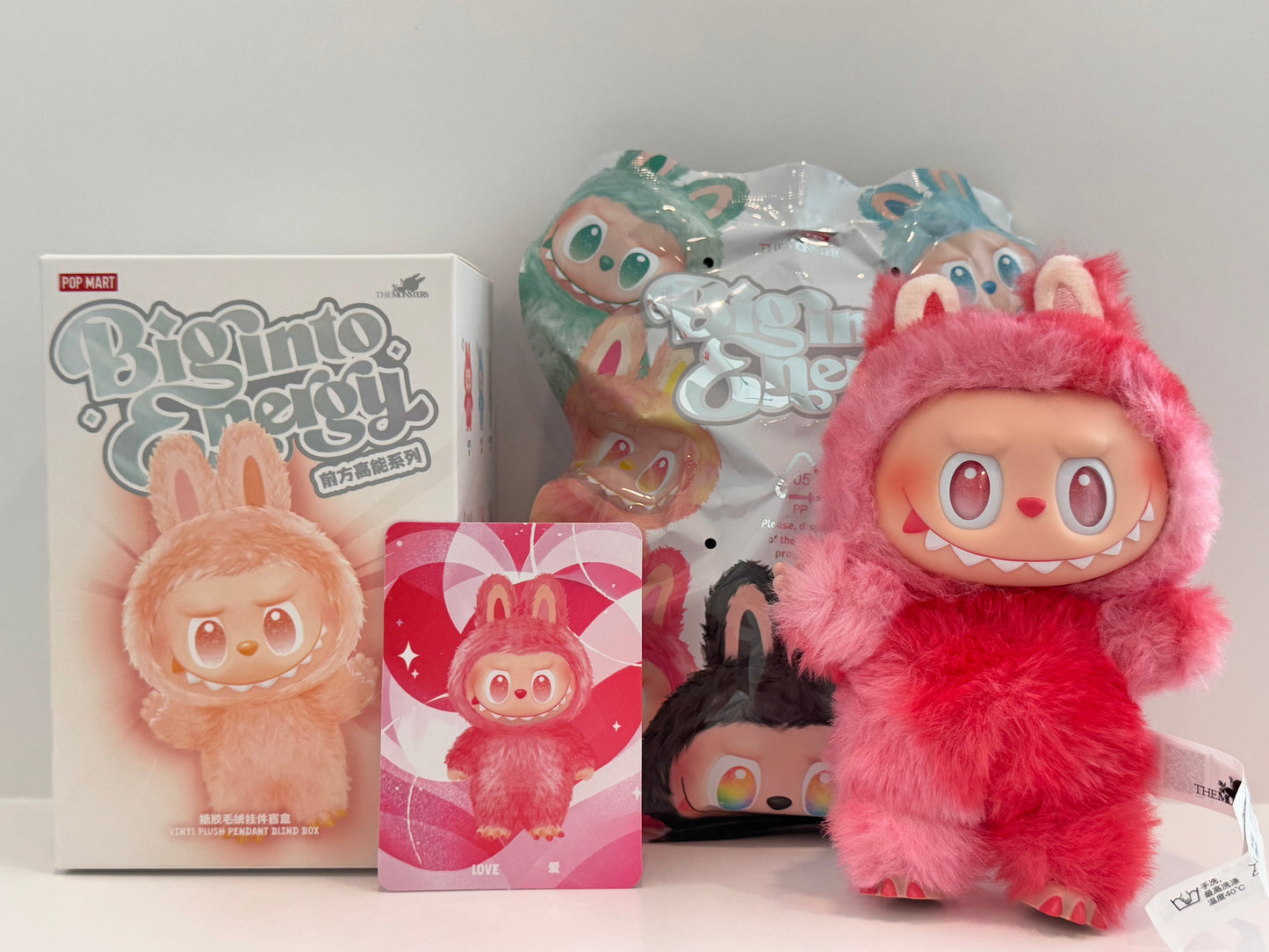Love - Big Into Energy V3 Labubu (Sealed Bag, Resealed Box)