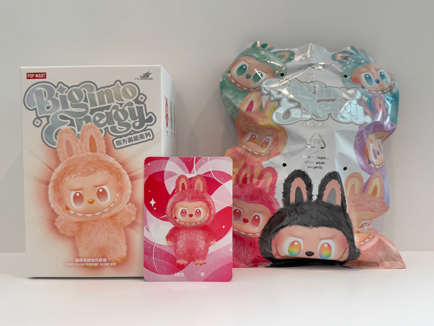 Love - Big Into Energy V3 Labubu (Sealed Bag, Resealed Box)